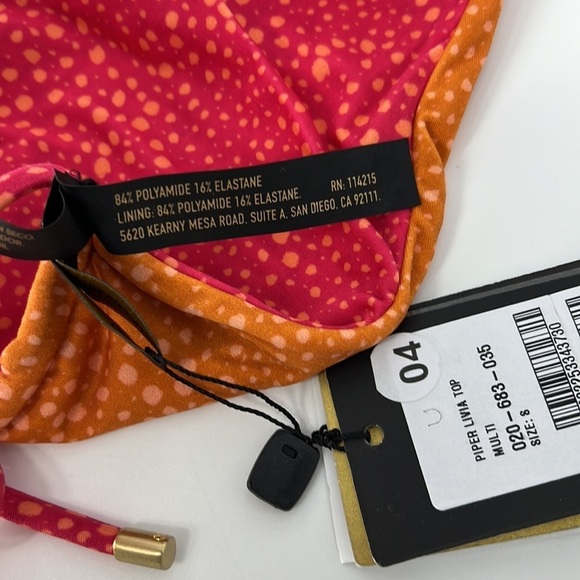 ViX NWT piper Luvia bikini top small - Picture 4 of 7